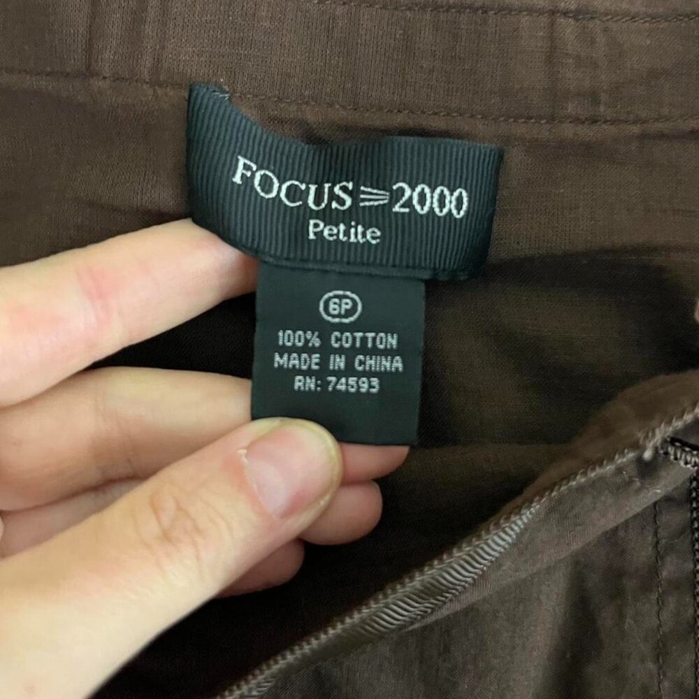 y2k brown whimsygoth grunge elevated basic midi s… - image 7